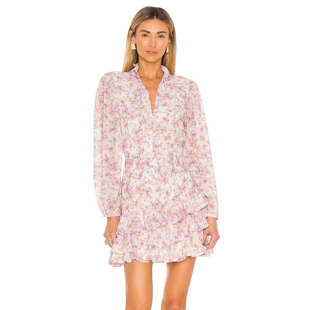 Yumi Kim Floral Long Sleeve Jenna Dress from Revolve